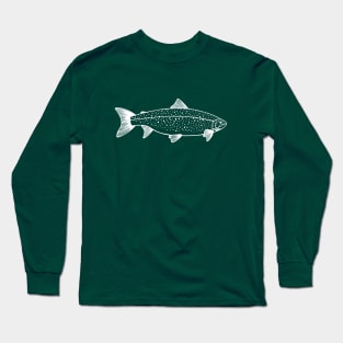 Landlocked Salmon - fisherman and fish lovers design Long Sleeve T-Shirt